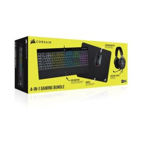 Le Pack Gaming 4 en 1 Corsair Clavier K55 RGB Pro, Souris Harpoon Pro, Casque HS50 Pro St&eacute;r&eacute;o Tapis de souris MM100 &agrave; 129.99&euro;