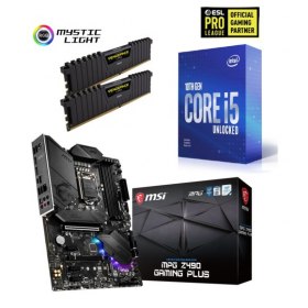 Le Kit Evo Core i5-10400F + Vengeance LPX 16 Go DDR4 3200 MHz + MPG Z490 GAMING PLUS &agrave; 386&euro;