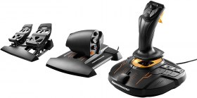 Amazon : 175&euro; le Flight pack Thrustmaster T-16000M (Joystick, manette des gaz et palonnier)