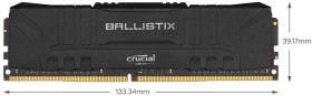 Les RAM Crucial Ballistix BL2K8G32C16U4BL RGB 16 Go (8Gox2) 3200 MHz, CL16 à 64.99€