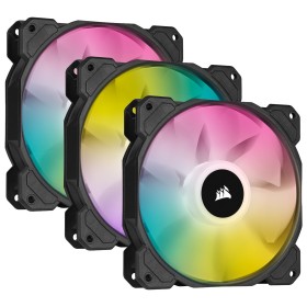 Le pack de 3 ventilateurs Corsair iCUE SP120 RGB Pro 120 mm se trouve à 52 €
