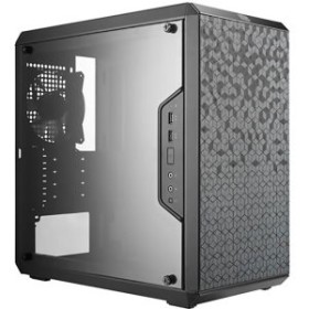 42.56&euro; le BOITIER PC MasterBox Q300L - Noir - Verre tremp&eacute; - Format Micro ATX