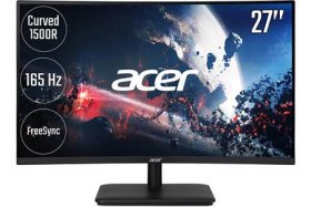 L'&eacute;cran PC Acer 27" QHD Incurv&eacute; Noir &agrave; 249,99&euro; au lieu de 299,99&euro;