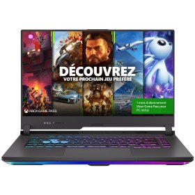 PC Portable Gaming 15.6" Asus Strix G15  + Souris Asus ROG Strix + 6 mois Xbox Game Pass &agrave; 1499,99&euro;(-20%)