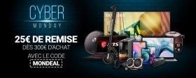 CYBER MONDAY RueDuCommerce : 25&euro; de remise d&egrave;s 300&euro; d'achat