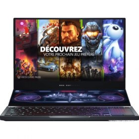 Le PC Portable Asus ROG Zephyrus Duo 15 GX550LWS-54T 15.6" Intel Core i7 32 Go RAM 1 To SSD Gris &agrave; 1999,99&euro;