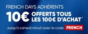 FNAC : 10 euros offerts tous les 100 euros d'achat #FrenchDays