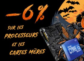 -6% sur les cartes m&egrave;res et processeurs chez TopAchat.