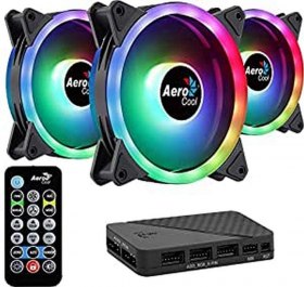 Amazon : 30,13&euro; les ventilateurs Aerocool Duo 12 Pro Pack de 3
