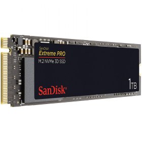Amazon : 159&euro; le Disque SSD SanDisk Extreme PRO 3D M.2 NVMe 1 To (235&euro; chez les concurrents)