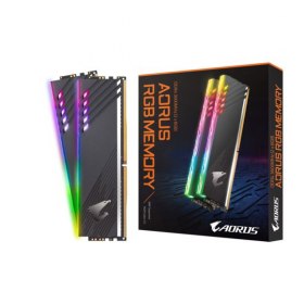 94,90&euro; la Ram GIGABYTE Aorus Memory - 2 x 8 Go - 3600 MHz - RGB - Noir