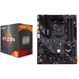 Solde : 457&euro; le KIT Processeur AMD Ryzen 5 5600X + Carte m&egrave;re Asus TUF-Gaming-B550 Plus