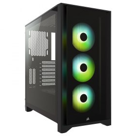 Amazon : 119&euro; le boitier Corsair iCUE 4000X Tempered Glass Black
