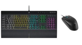 49,99€ le pack clavier Corsair K55 RGB Pro + Souris Katar Pro LED RGB