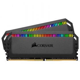 114&euro; la Corsair Dominator Platinum RGB 16 Go (2 x 8 Go) DDR4 3200 MHz CL16 Black