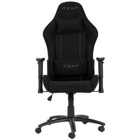 199&euro; le Fauteuil Gaming REKT BG1-S Noir Logo Bleu (-27%)