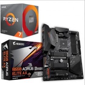 KIT EVO - Processeur Ryzen 7 3700X Wraith Prism +  Carte M&egrave;re Gigabyte B550 Aorus Elite &agrave; 111,46&euro;
