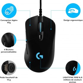 Deal : 39.99&euro; la souris gaming Logitech G403 Hero