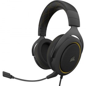 Black Friday Topachat : 54,99&euro; le casque Corsair HS60 Pro Surround Yellow