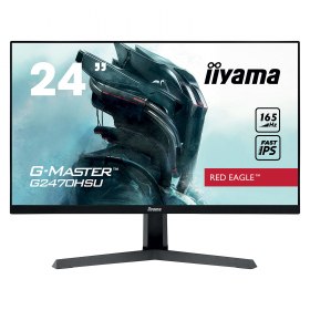 L'&eacute;cran iiyama 24 G Master Red Eagle G2470HSU, Dalle IPS 165Hz &agrave; 176&euro;