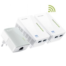 79&euro; le kit TP-Link TL-WPA4220T KIT - Pack 2 CPL 600 Wifi N300 + CPL 600
