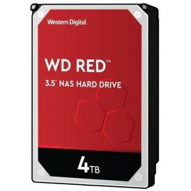 WD Red - Disque dur Interne NAS - 4To - 5 400 tr/min  (WD40EFAX) - 94&euro; au lieu de 140&euro;