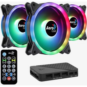 Ventilateur 120mm A-RGB pour boitier AEROCOOL Duo 12 Pro (Pack de 3) &agrave; 29,90&euro;
