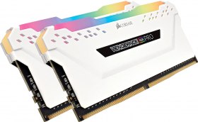 Cdiscount : 99&euro; le KIT Corsair Vengeance RGB PRO DDR4 (2x8Go) 3000 MHz CAS 15 Blanche