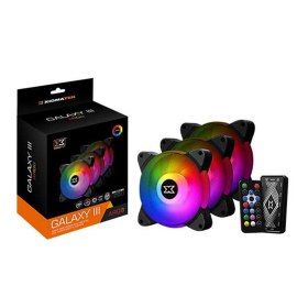 Cdiscount : Pack de 3 ventilateurs 120 Mn XIGMATEK Galaxy III Essential BX120 ARGB (32.99&euro; au lieu de 49.99&euro;)