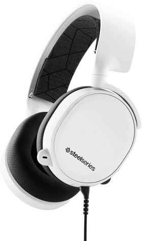 64,99&euro; les casques SteelSeries Arctis 3 2019 Edition Noir et Blanc (PC, PlayStation 5, PS4, Xbox One, Nintendo Switch)