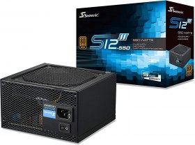 Alimentation PC non modulaire Seasonic S12III 550 - 550W, 80+ Bronze &agrave; 44,90&euro;