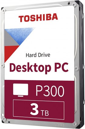 Le disque dur Toshiba P300 3 To &agrave; 63&euro;