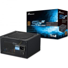 L'alimentation Seasonic S12iii 550W 80+ Bronze &agrave; 44.90&euro;