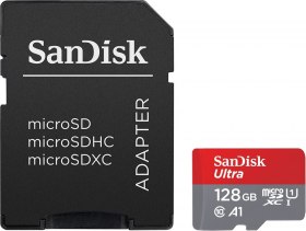 Une carte MicroSDHC San Disk 128 go &agrave; seulement 18.69&euro;